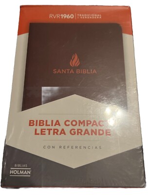 Santa Biblia, Large Print Reference Bible (RVR 1960, Bonded Brown Leather)-image