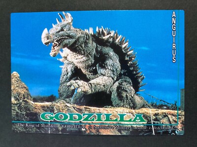 Anguirus #43 Godzilla TRADING  CARD amada very rare japanese  F/S-image