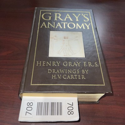 Henry Gray Gray's Anatomy Barnes & Noble 1995 Leather Reprint-image
