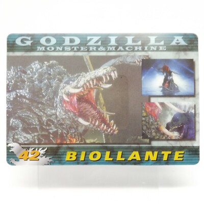 Viollante No.42  Godzilla Card Monster & Machine  MORINAGA Wafers Japan-image