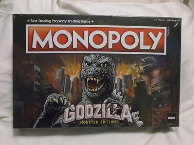 Monopoly Godzilla | Featuring Familiar Locations and Iconic Kaiju Monsters-image