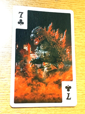 Godzilla  Playing Cards Poker Card  TOHO  From Japan  C-65-image