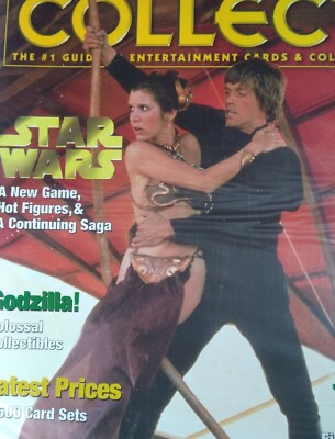 Star Wars Collect Magazine Sealed Vtg 1998 Card NOS Tuff Stuff X-Files Godzilla -image