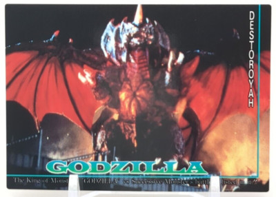 Destoroyah #90 Godzilla trading collection Card Amada Movie 1995 TCG Japan A1-image