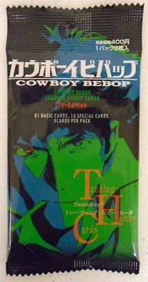 HOBBY JAPAN COWBOY BEBOP TV VERSION TRADING CARD PACK BOOSTER NEW U.S.-image