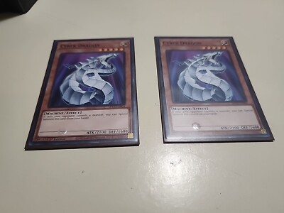 2x Cyber Dragon 1st Edition Common SDCS-EN003 Yu-Gi-Oh!-image