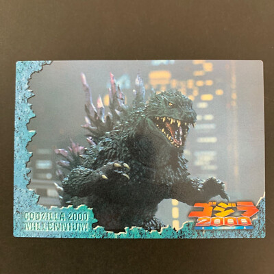 Godzilla 2000 Millennium Toho Monsters GIGAN No.13 Collectable Card-image