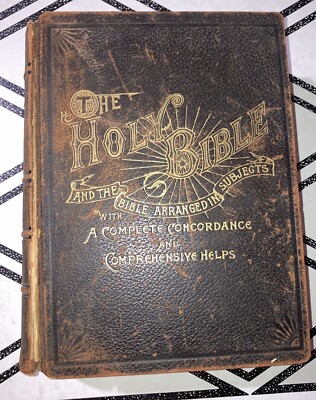 WILMORE'S NEW ANALYTICAL REFERENCE BIBLE - 1900-image