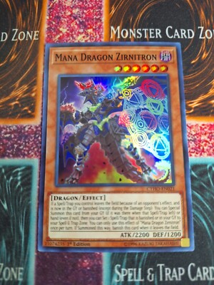 Yu-Gi-Oh! Mana Dragon Zirnitron CYHO-EN021 Super Rare 1st Edition Near Mint b2/-image