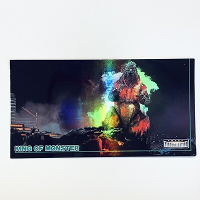 1996 AMADA Wide Collection Card No.12 Holo Godzilla vs. Destoroyah 1995 Japan-image