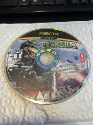 GAME ONLY Godzilla Save the Earth Microsoft Xbox Tested Working-image