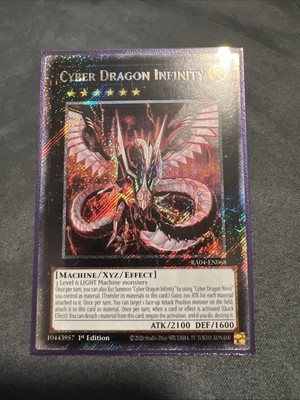 Cyber Dragon Infinity (Platinum Secret Rare) RA04-EN068  1st Edition-image