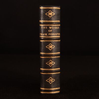 1846-1851 3vol in 1 Warwick Woodlands My Shooting Box Frank Forester A. L. Day B-image