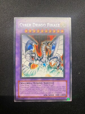 Cyber End Dragon Italian Rare DP04-EN012 IT012 Light Play Yu-Gi-Oh!-image
