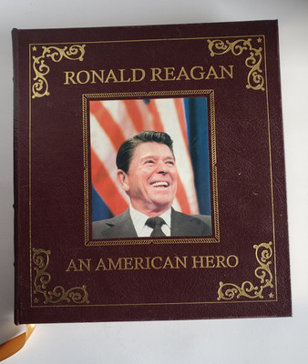 Ronald Reagan: An American Hero - Easton Press 2001 Full Leather-image