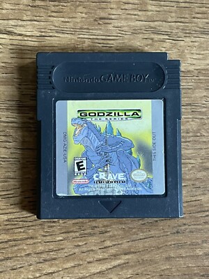 Gameboy Godzilla: The Series ( Game Only) Authentic FAST SHIPPING⚡️-image