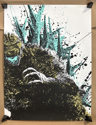 Godzilla Minus One  - Screen-printed Glow Poster - Card Stock - 18