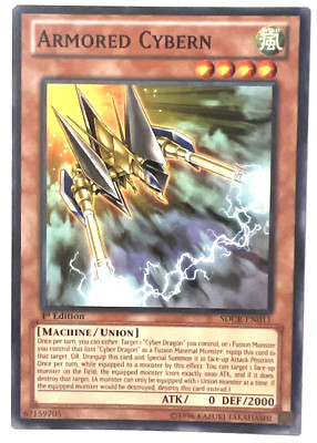 YuGiOh! - Armored Cybern - SDCR-EN011 - 1st Edition - Common-image