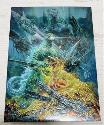 Godzilla King Ghidorah Mechagodzilla Card Set 3 Collectible Used-image