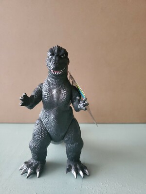 Bandai 1984. Godzilla with Tag Attached. Hard to Find. MINT with VF Card-image