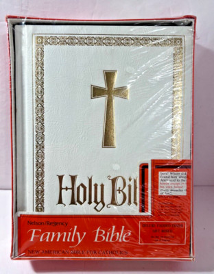 Holy Bible Nelson/Regency Large America Vintage Family New Sealed gift large-image