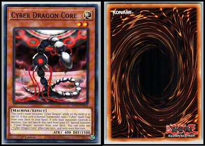 CYBER DRAGON CORE SDCS-EN008 1ST EDITION YUGIOH-image