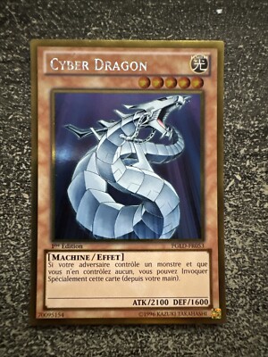 YU-GI-OH CARD! CYBER DRAGON 1ST PGLD-FR053 NEW-image