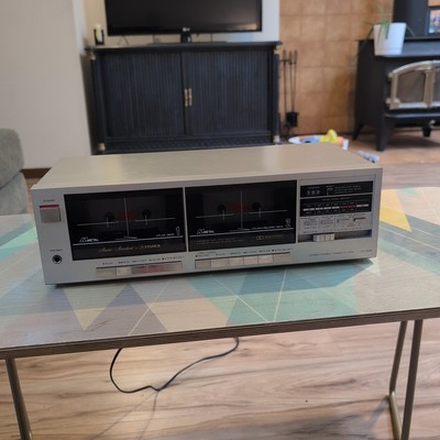 Vintage Fisher CR-W38 Stereo Double Cassette Deck - For Parts or Repair -image