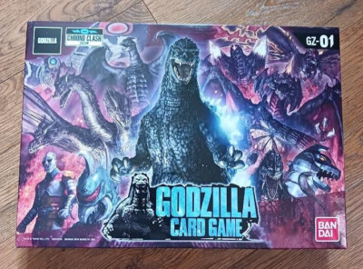 Bandai Godzilla Card Game Chrono Clash System GZ-01 Not Complete-image