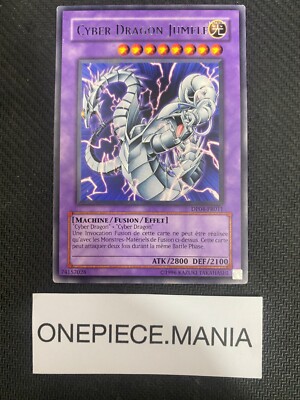 Yu-Gi-Oh! Twin Cyber Dragon DP04-FR011 Rare-image