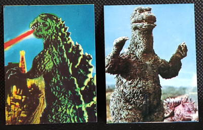 Godzilla Card TOHO Tokusatsu Retro Japanese Vintage 2-image