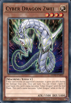 Cyber Dragon Zwei LEDD-ENB02 Yugioh-image
