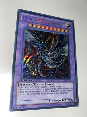 Yu-Gi-Oh - CYBER END DRAGON - LCGW-EN182 - Secret - GREAT BRITAIN VERSION - NM D-image