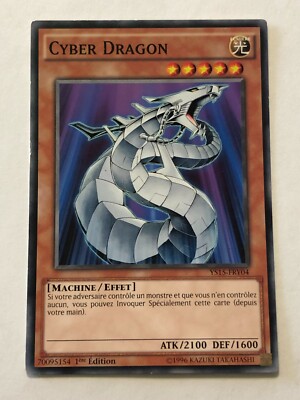 Yu-Gi-Oh Card - JCC - Cyber Dragon - YS15-FRY04-image