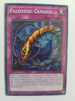 Yugioh Trap Card: Paleozoic Canadia-image